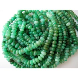 Chrysoprase Rondelle Beads Chrysoprase Rondelle Beads