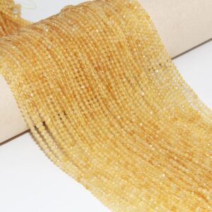Citrine Faceted Beads