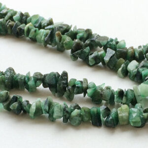 Emerald Chip Beads
