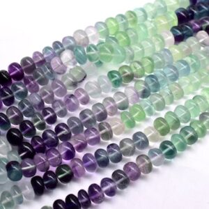 Fluorite Rondelle Beads Fluorite Rondelle Beads