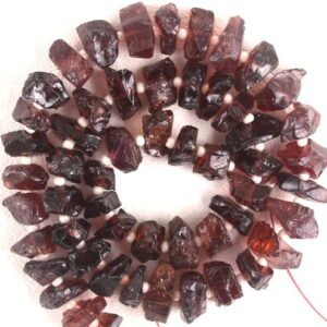 Garnet Chip Beads