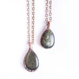 Golden Obsidian Jewelry