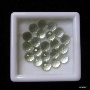 Green Amethyst Cabochons