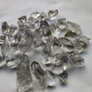 Raw Green Amethyst Crystals