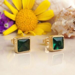 Green Tourmaline Earrings