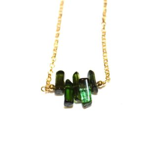 Green Tourmaline Necklaces