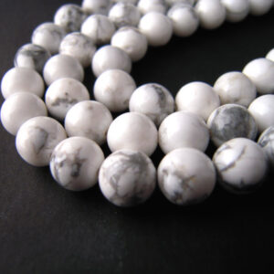 Howlite Round Beads