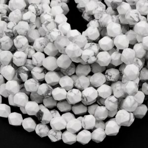 Howlite Chip Beads