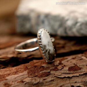 Howlite Rings Howlite Rings
