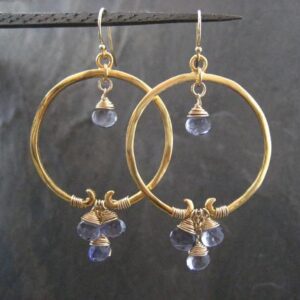 Iolite Earrings Iolite Earrings