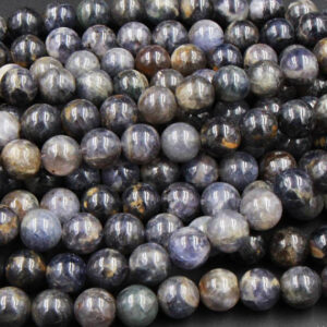 Iolite Round Beads Iolite Round Beads