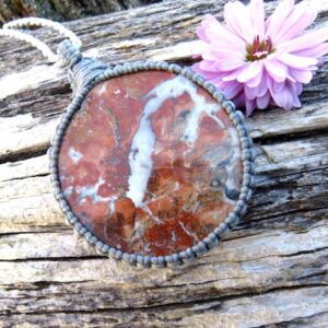 Maligano protective necklace, Jasper necklace, Jasper jewelry, grounding stones, protection stone, healing gifts, rare jaspers of the world