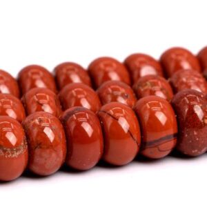 Jasper Rondelle Beads