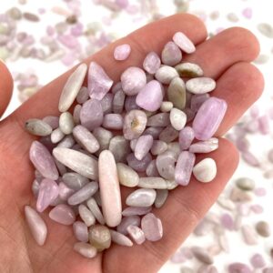 Tumbled Kunzite Stones Tumbled Kunzite Stones