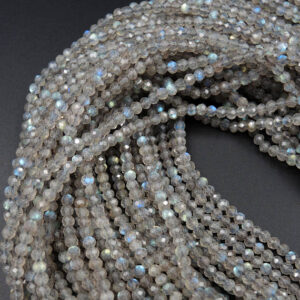 Labradorite Faceted Beads