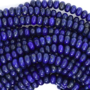 Lapis Lazuli Rondelle Beads