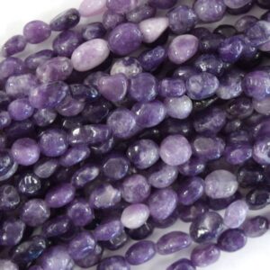 Lepidolite Chip Beads