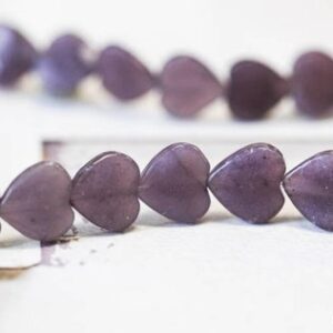 Lepidolite Bead Shapes
