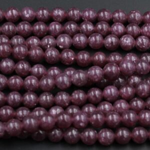Lepidolite Beads