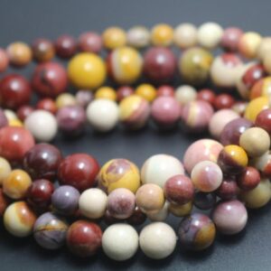 Mookaite Jasper Round Beads