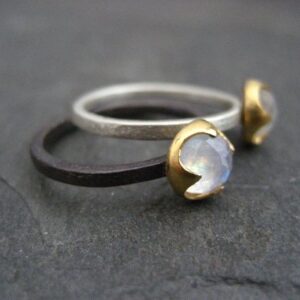 Moonstone Rings Moonstone Rings