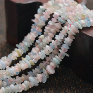Morganite Chip Beads Morganite Chip Beads