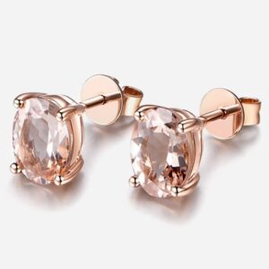 Morganite Earrings