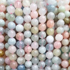 Morganite Round Beads Morganite Round Beads