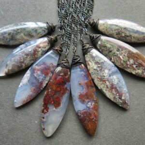 Moss Agate Necklaces
