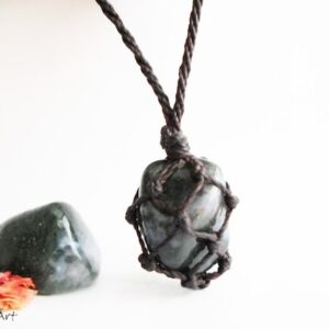 Moss Agate Pendants
