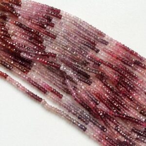 Spinel Rondelle Beads