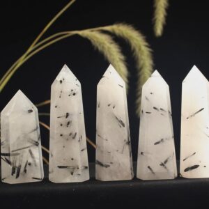 Rutilated Quartz Points & Wands
