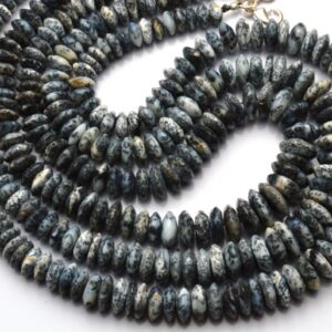 Dendritic Agate Faceted Beads Dendritic Agate Faceted Beads