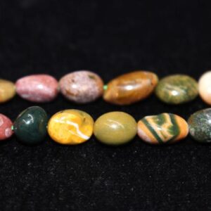 Picture Jasper Chip Beads