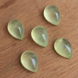 Prehnite Cabochons Prehnite Cabochons