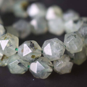 Prehnite Chip Beads