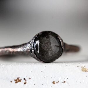 Obsidian Rings