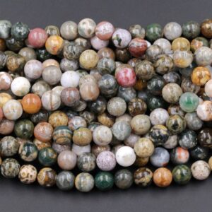 Ocean Jasper Round Beads