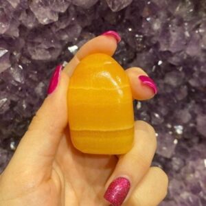 Orange Calcite Shapes Orange Calcite Shapes