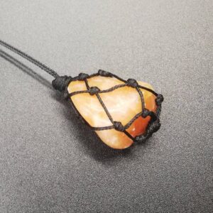 Orange Calcite Necklaces