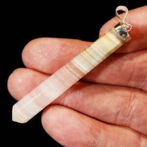Pink Calcite Pendants