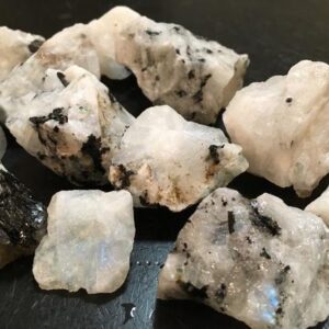 Raw Rainbow Moonstone Crystals Raw Rainbow Moonstone Crystals