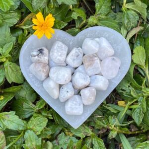 Tumbled Rainbow Moonstone Stones Tumbled Rainbow Moonstone Stones