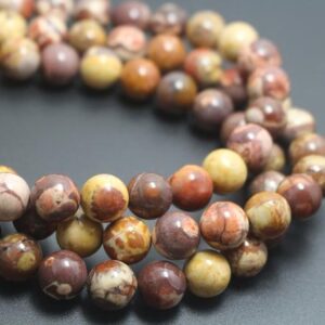 Rainforest Jasper Round Beads