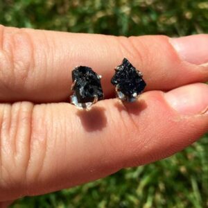 Black Tourmaline Earrings