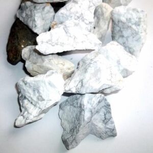 Raw Howlite Crystals Raw Howlite Crystals