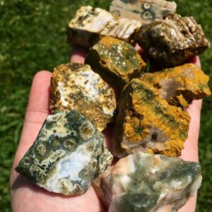 Raw Ocean Jasper Crystals Raw Ocean Jasper Crystals