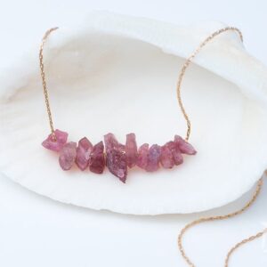Pink Tourmaline Necklaces