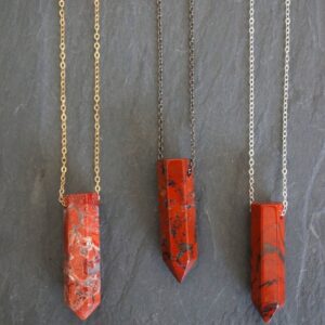 Red Jasper Pendants