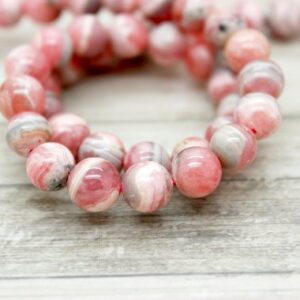 Rhodochrosite Beads